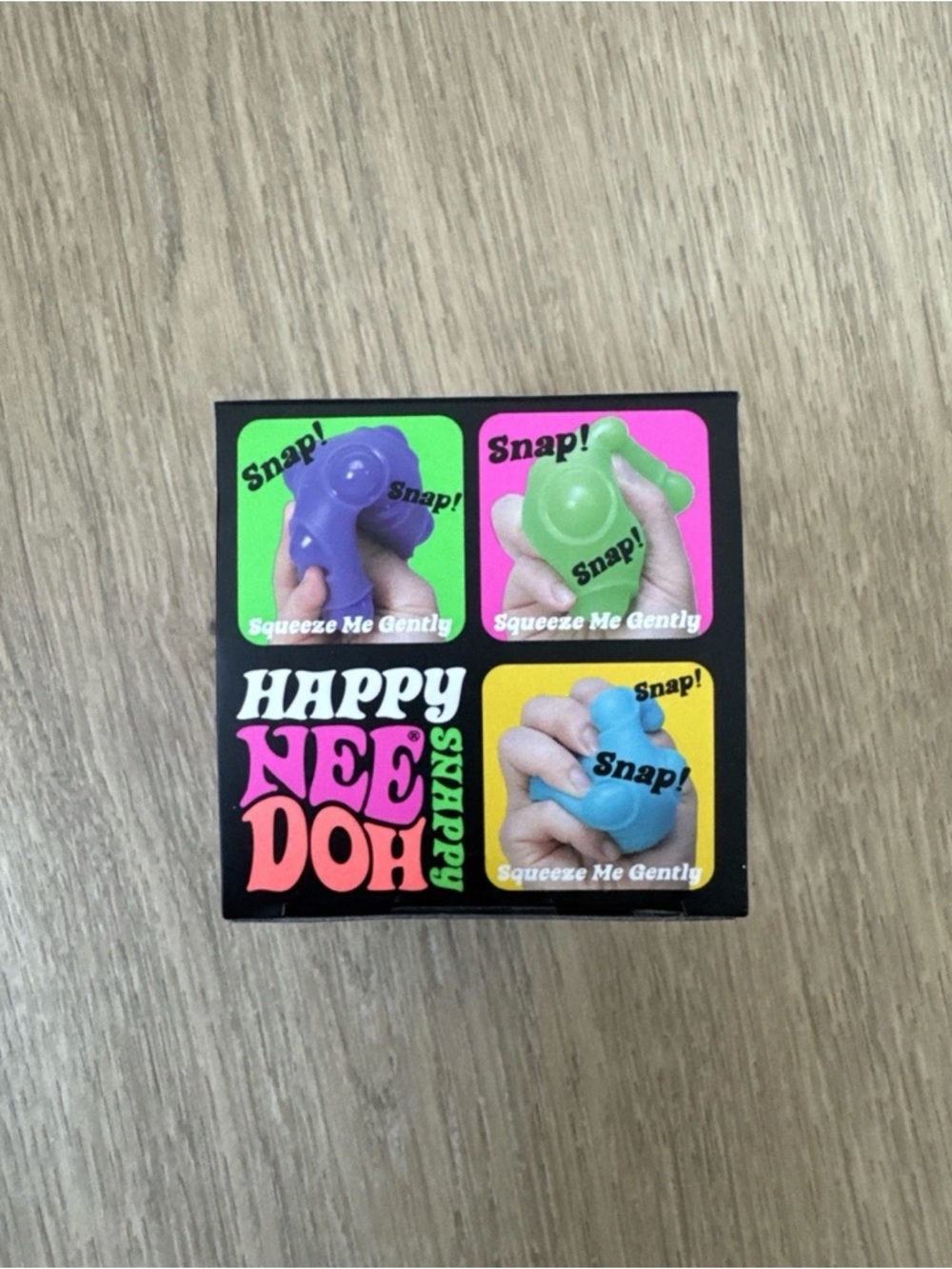 Happy Nee Doh Adders Stress Toy - Multicolor (green, purple, blue)